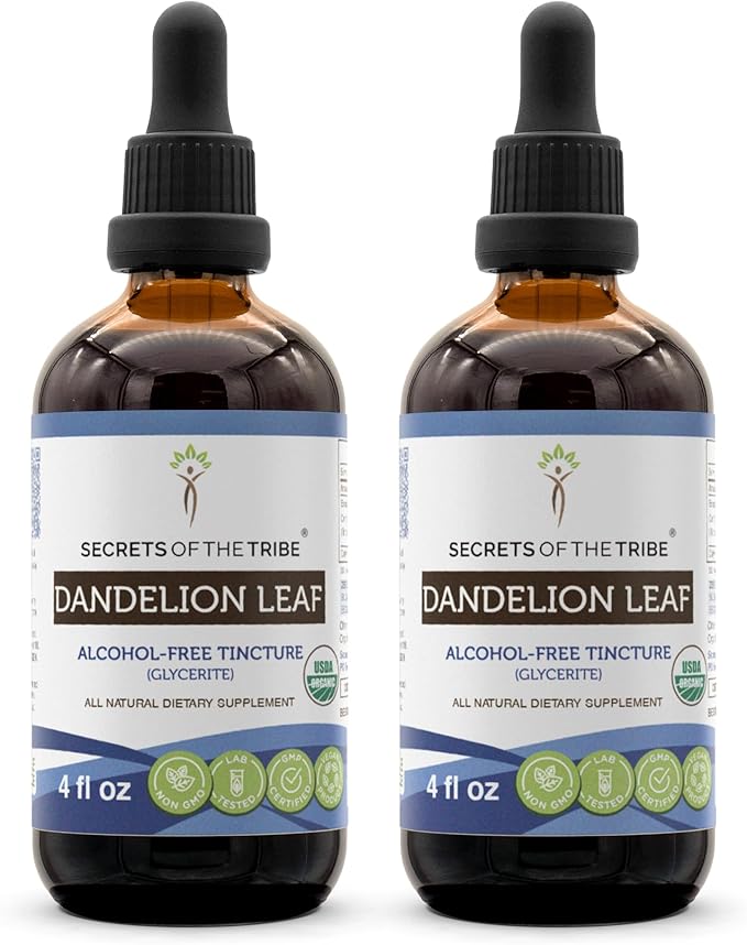 Dandelion Leaf USDA Organic 100% Certified 2x4 FL