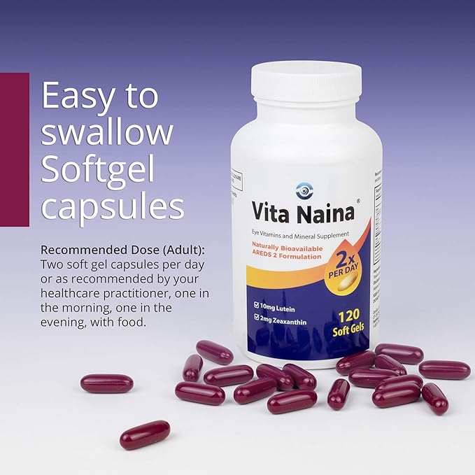 Vita Naina (120 SoftGels) AREDS2 Eye 2mg) |