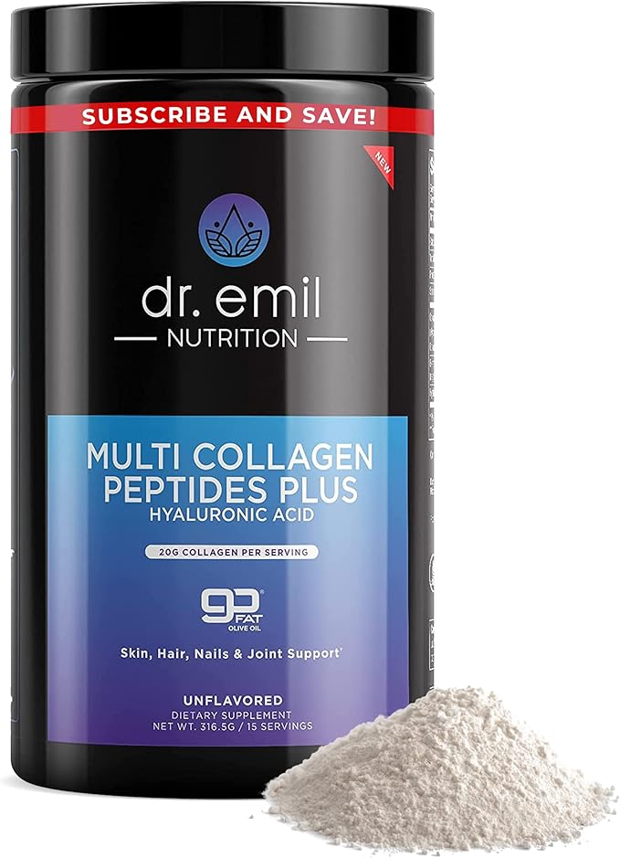 DR. EMIL NUTRITION Multi Collagen Peptides Powder 20g of 15 Servings
