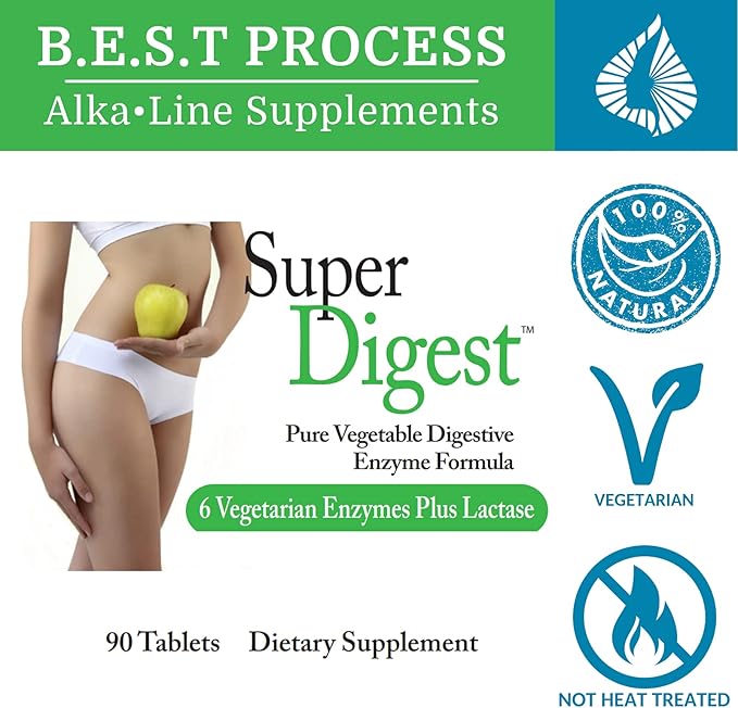 SuperDigest (2 Pack) Best Process Alkaline
