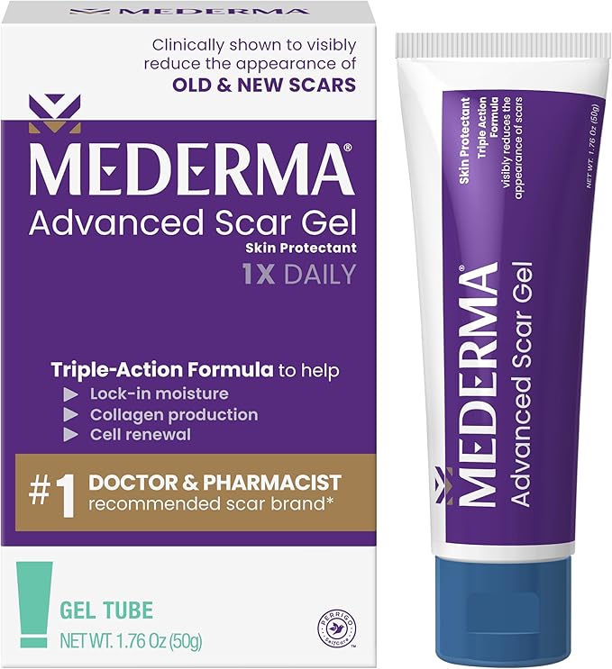 Mederma Advanced Scar Gel, Treats Old 50 Grams