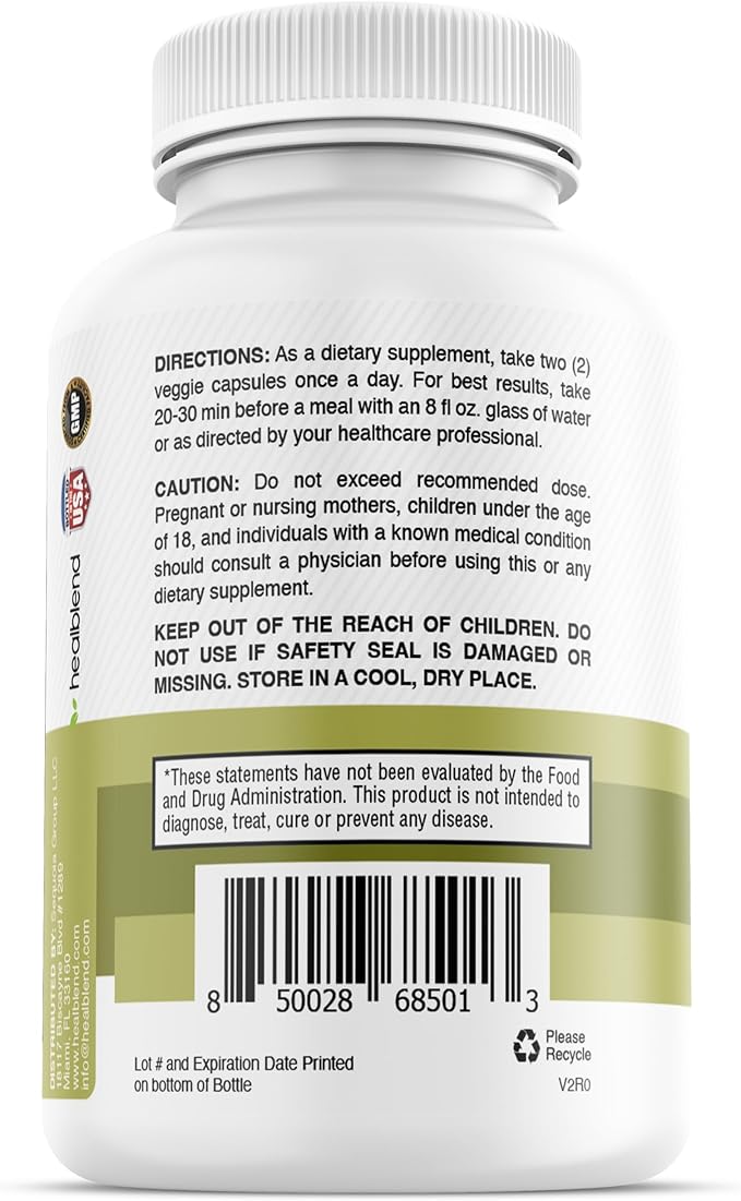 Liver Support - Natural Milk Thistle 60 Veggie (30 Days