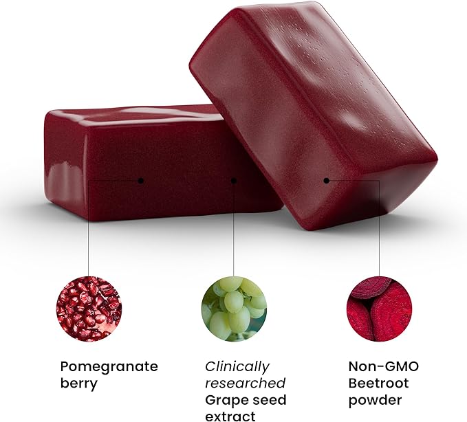 humanN SuperBeets Heart Chews 60 Count
