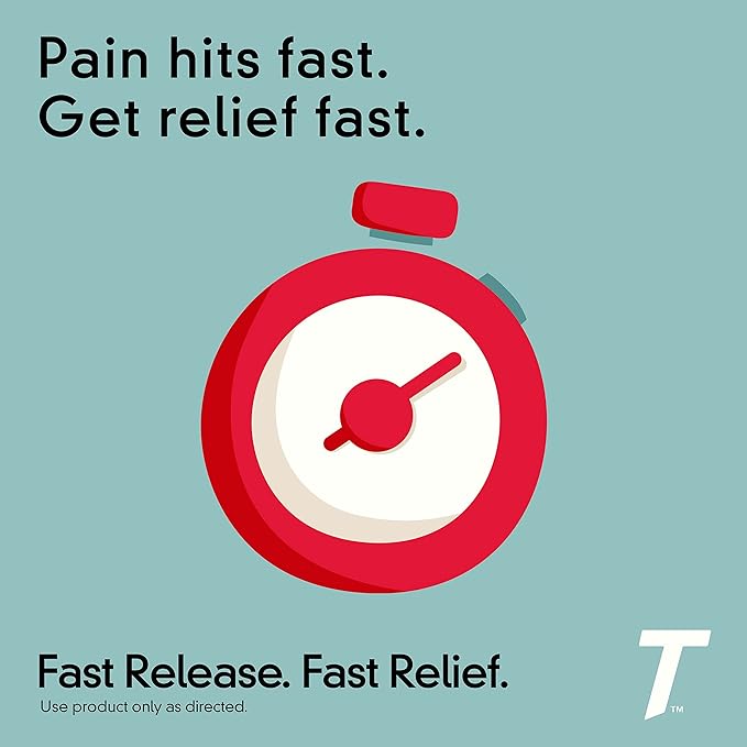 Tylenol Extra Strength Acetaminophen Rapid Release 500 mg 50 ct
