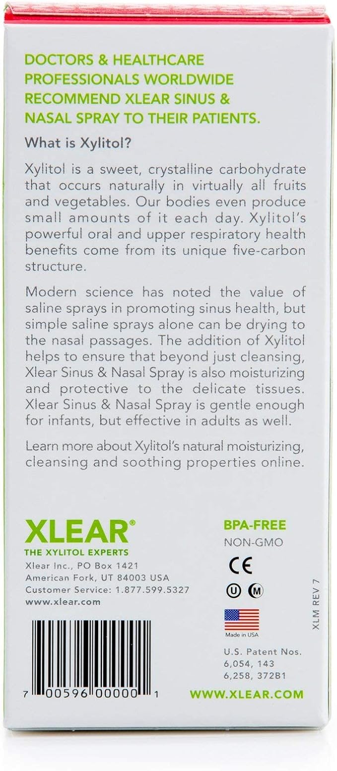Xlear Nasal Spray with Xylitol, 1.5 4)