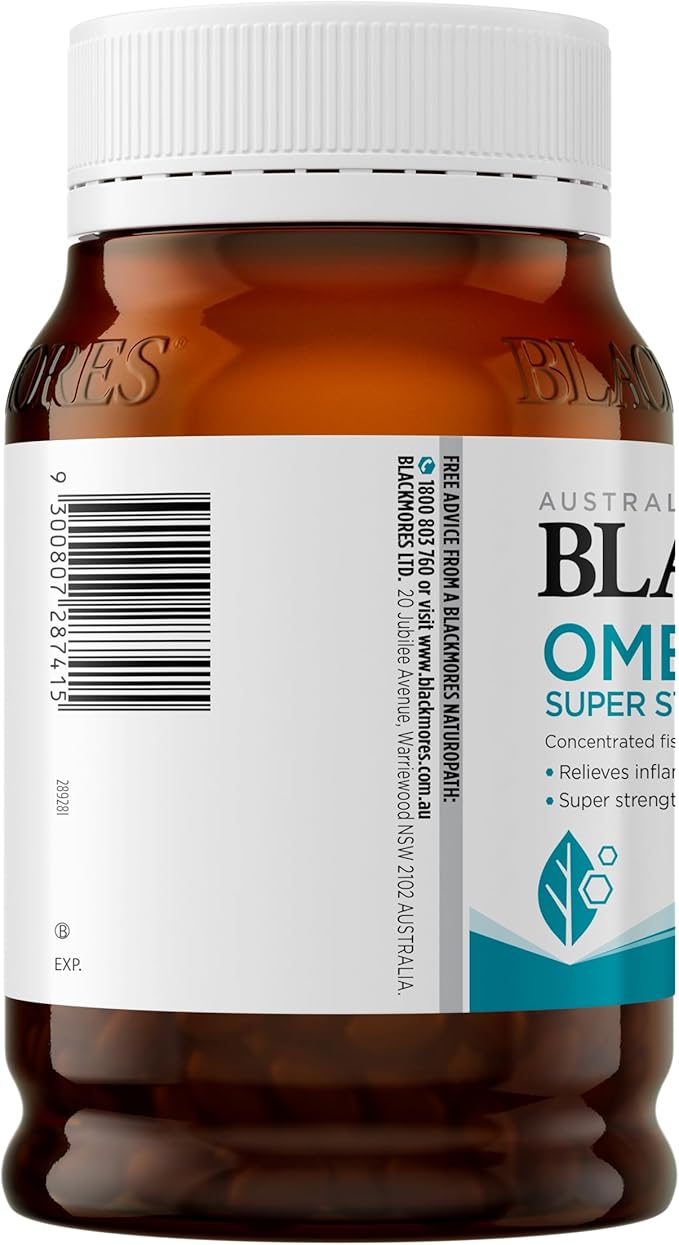Blackmores Omega Triple Concentrated Fish Oil 150 Capsules