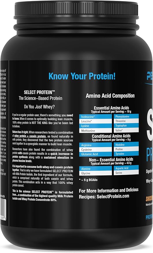 PEScience Select Low Carb Protein Powder, 27 Serving,