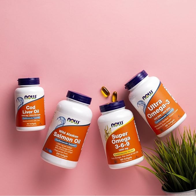 NOW Supplements, Ultra Omega-3 Molecularly Distilled 180 Softgels