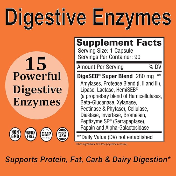 AST Enzymes Digest-GI Digestive Enzyme (90 x 2) Vegetarian