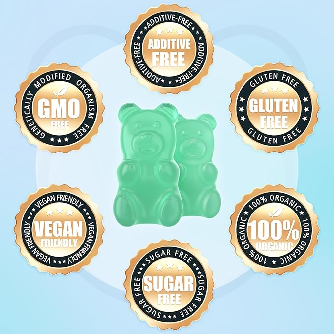 Calcium Magnesium Zinc Gummies for Women, 600 mg D3,B6,B12 for 120 Gummies
