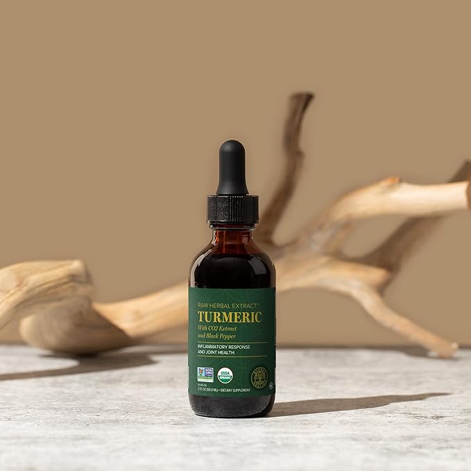 Global Healing Organic Turmeric Curcumin Supplement 2 Fl