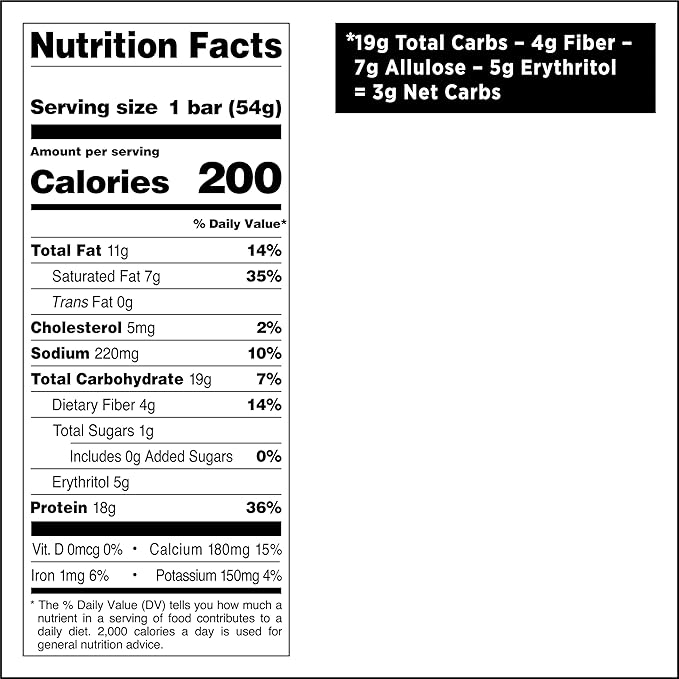 Quest Nutrition Crispy Chocolate Peanut Butter Hero Protein Bar, 18g Protein, 1g Sugar, 3g Net Carb, Gluten Free Protein Snack, Keto Friendly, 12 Count