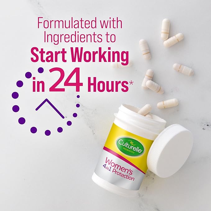 Culturelle Immune Defense Probiotic with Vitamin 4-in-1 & 4-in-1 Daily