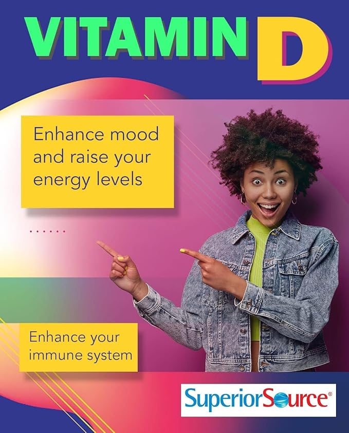 Superior Source Vitamin D3 10000 IU, 100 Count,