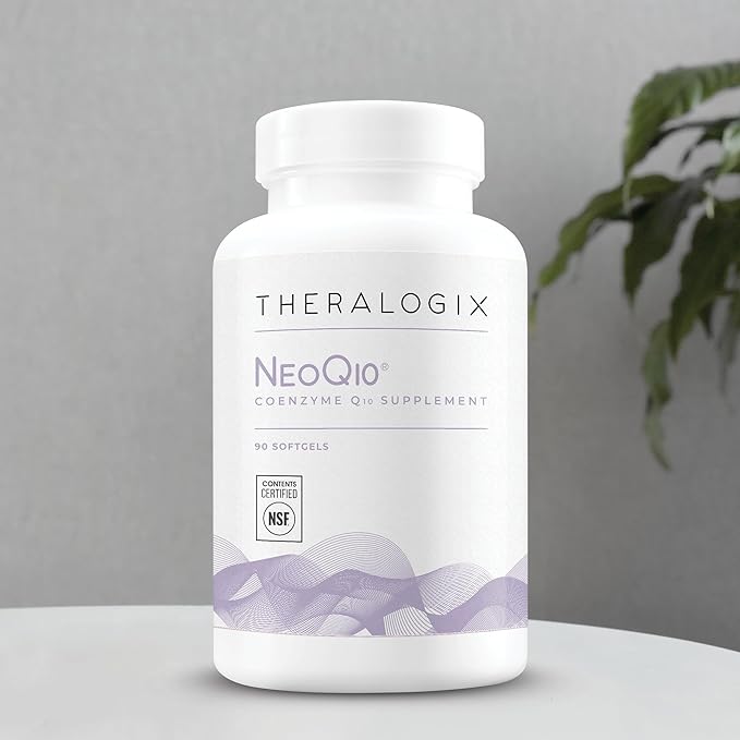 Theralogix NeoQ10 Coenzyme Q10 Supplement CoQ10 Fertility 90 Softgels (90-Day Supply)