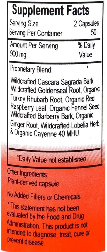 Dr. Christopher's Lower Bowel Cleanse Formula Capsules 100 ct.