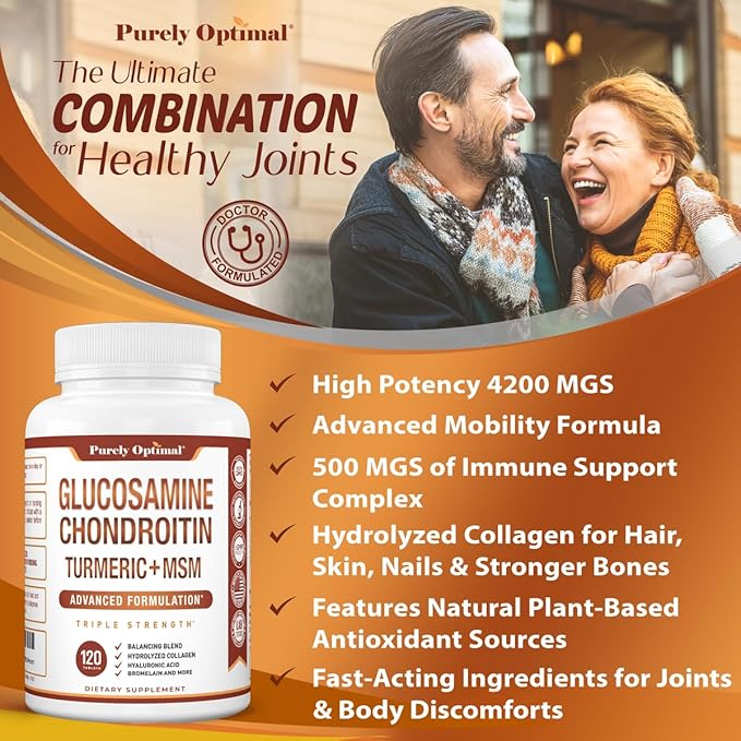 Purely Optimal Premium Glucosamine Chondroitin MSM