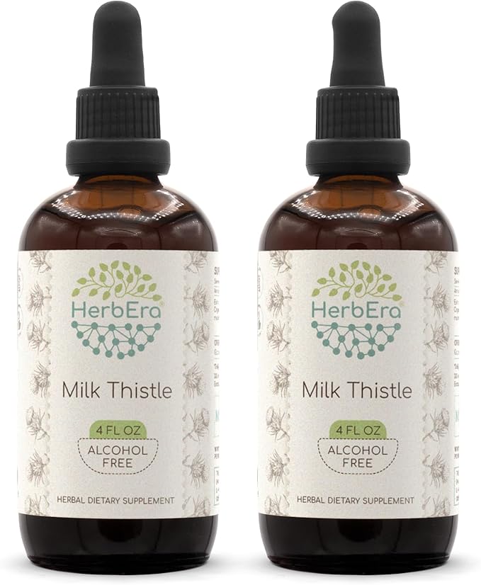 Milk Thistle B120 (2pcs) Alcohol-Free Herbal (2x4 fl