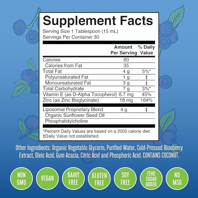 MaryRuth Organics Nutritional Supplement 15.22 Fl