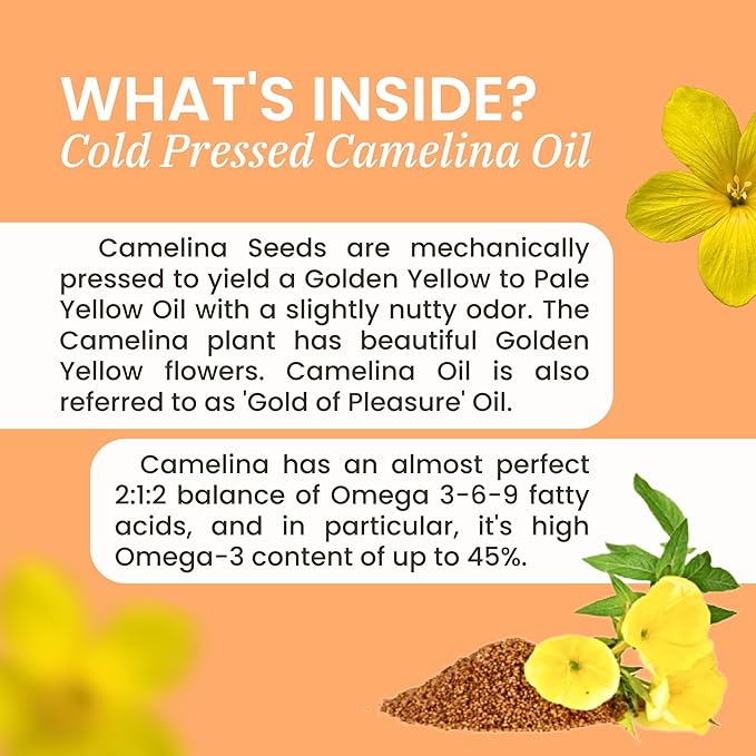 Omega 3-6-7-9 Camelina Softgels 3-6-7-9 Fatty (2 Pack)