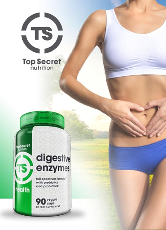 Top Secret Nutrition Digestive Enzymes Pre 90 Count