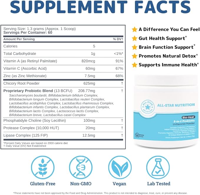 5-in-1 Bio-Heal® Probiotic for Kid, Men