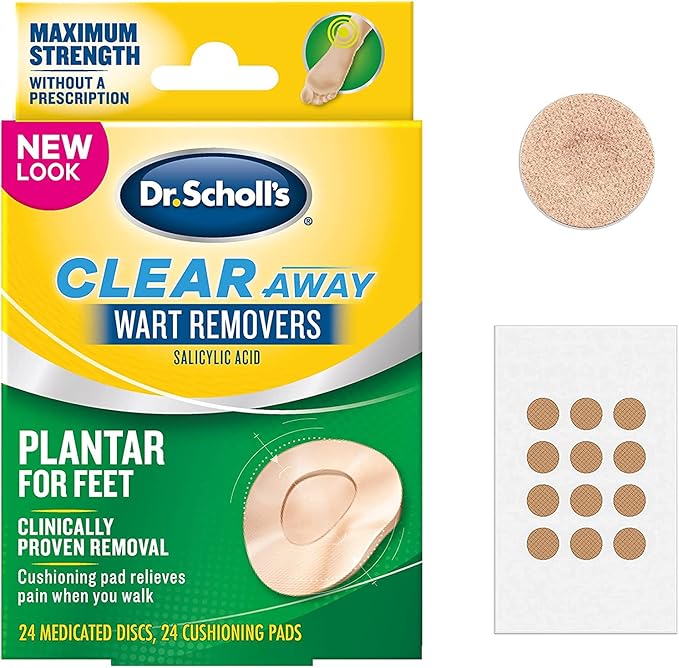 Dr. Scholl's Clear Away Wart Remover 24 ea 2)