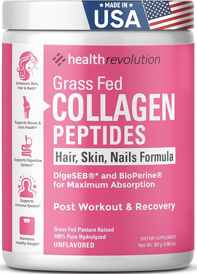 Hydrolyzed Collagen Peptides Powder 35 Servings