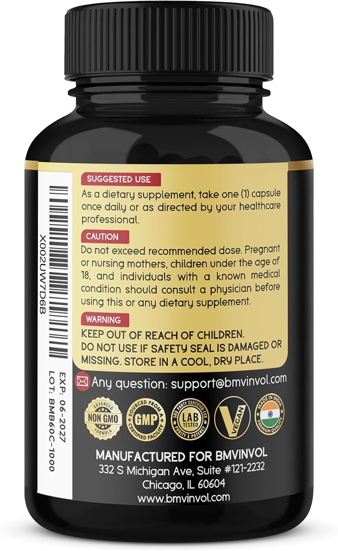 Berberine with Ceylon Cinnamon, Turmeric, Milk Thistle, Artichoke, Black Pepper - 60 Count - Pack of 1