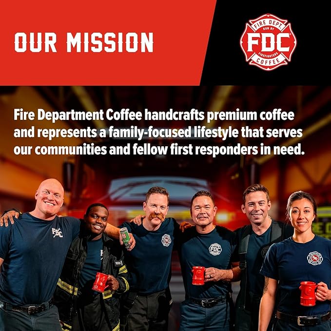 Fire Department Coffee 100% American-Grown, 14.1 oz