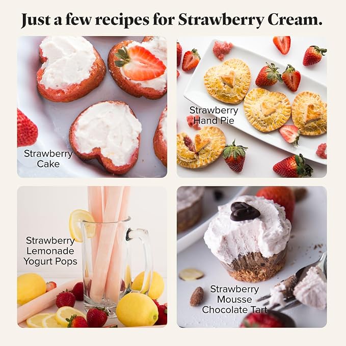 Keto Chow Strawberry Cream - Keto Meal Replacement Shake Powder - Nutritionally Complete - Low Carb - Delicious Easy Meal Substitute - Protein Rich You Choose The Fat - Single Meal Sample