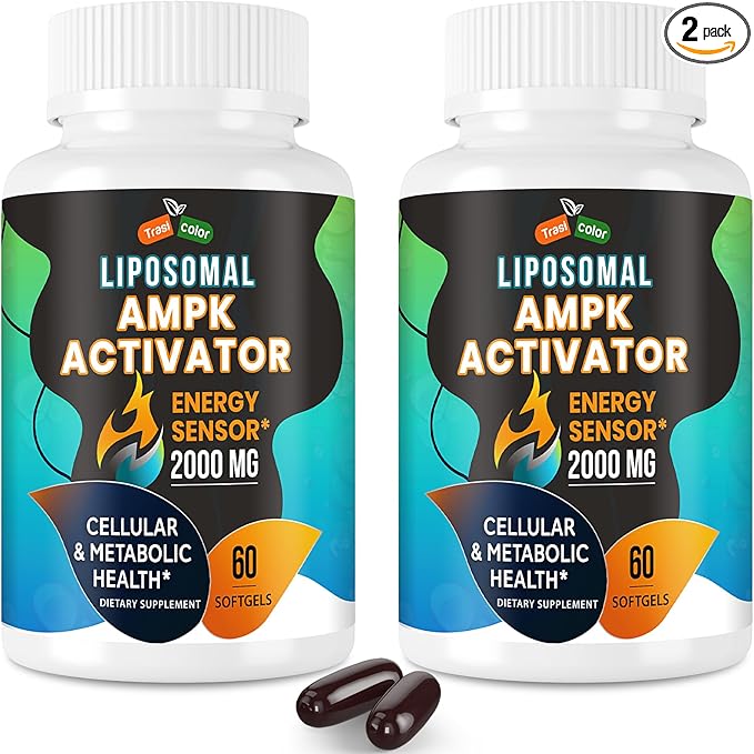 AMPK Activator - All-in-One Liposomal AMPK 2000 mg 120 Softgels