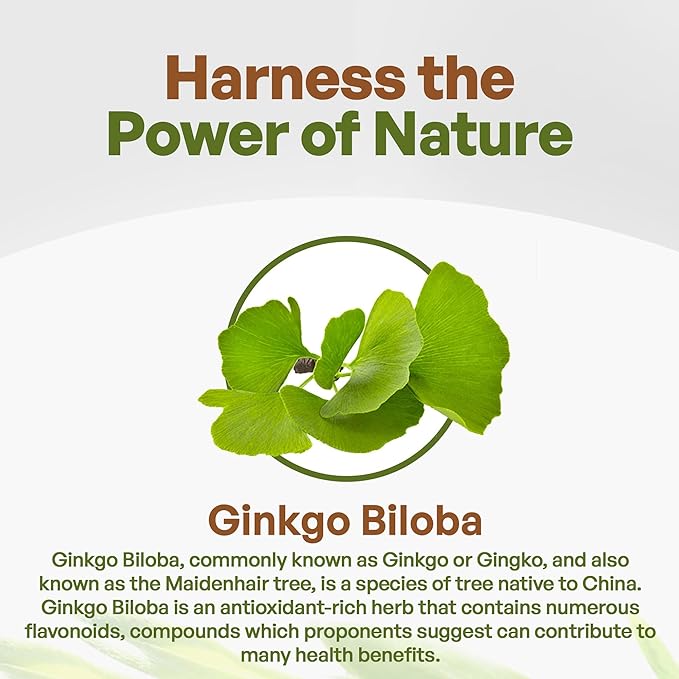 Go Nutra Ginkgo Biloba Extract Powder 10:1 Extra 8 oz.