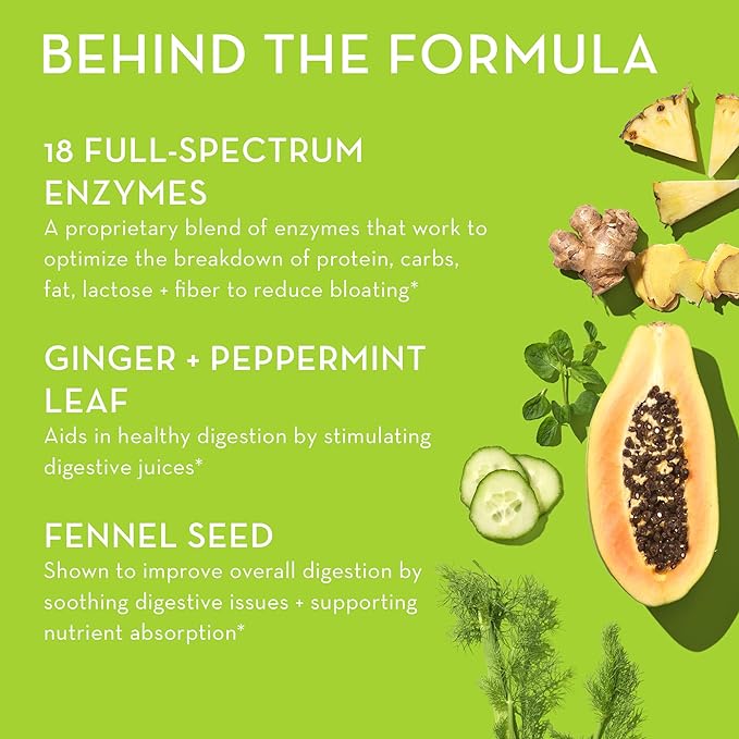 HUM Flatter Me Supplement for Daily Bloating 18 Full
