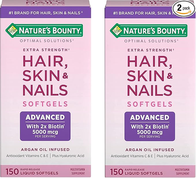 Nature's Bounty Hair, Skin & Nails 150 Count 2)