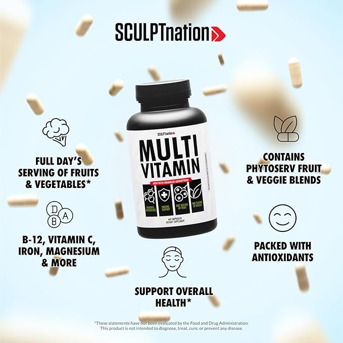 Sculpt Nation Burn Evolved 2.0 and Multivitamin Bundle