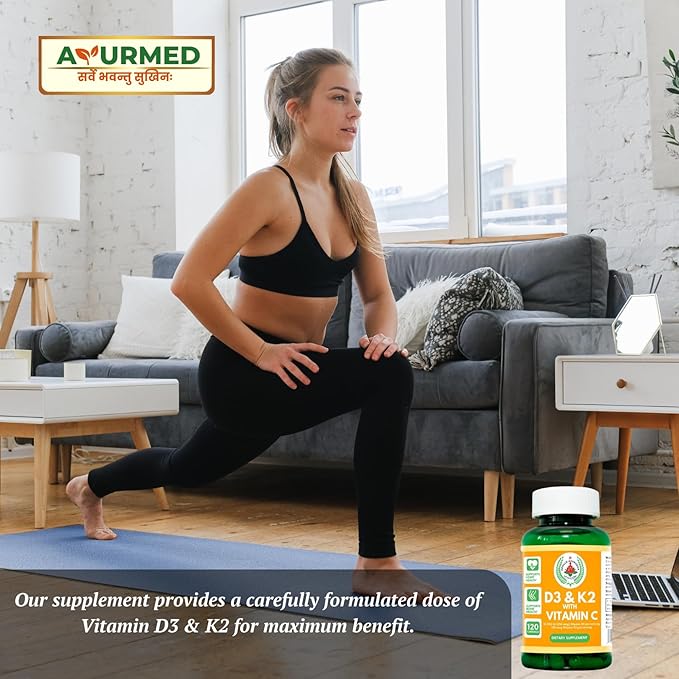 Vitamin D3 10000 IU & Vitamin K2 100 100 mcg 120 Capsules