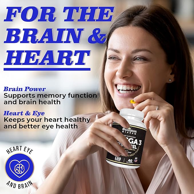 Omega 3 Fish Oil 120 Soft 1200mg & 900mg -