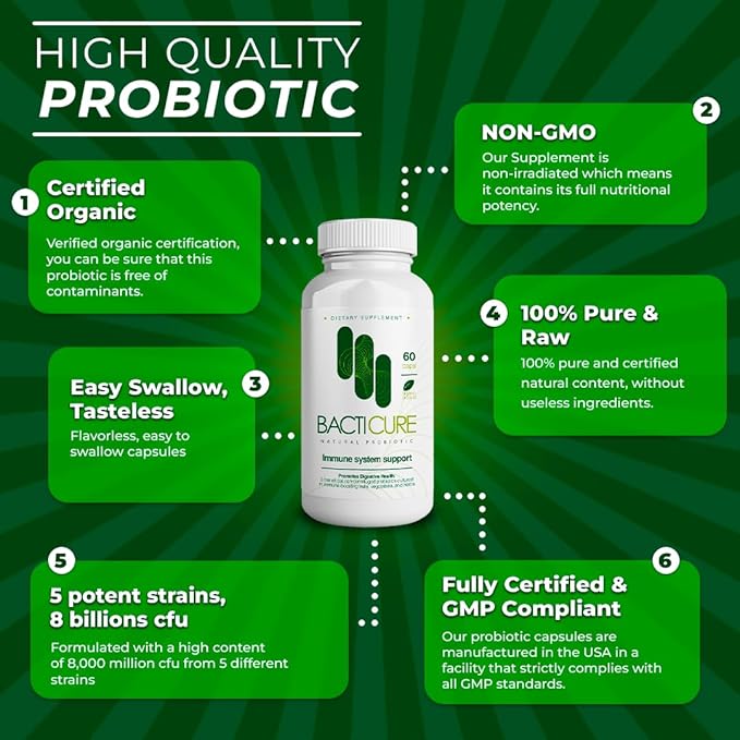 Original Probiótico Natural probiotic,Capsule,60 count