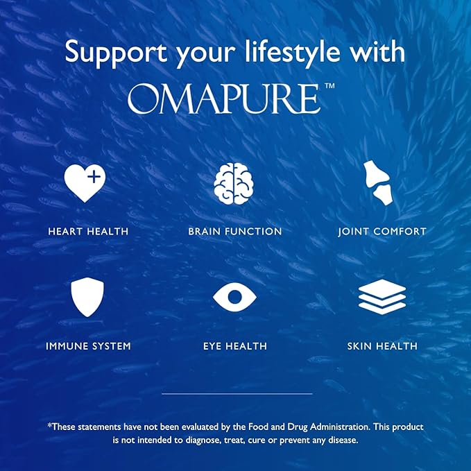 Pharmaceutical Grade Omega-3 Fish Oil Supplement (10 Bottles, 120 softgels) 2600 mg Omega-3 Fatty 5-Star Certified