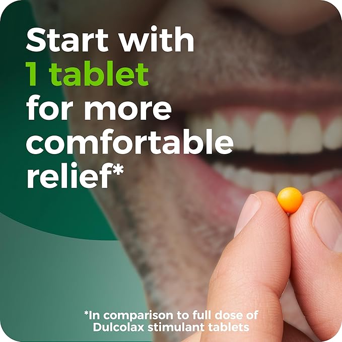 Dulcolax Stimulant Laxative Tablets, Predictable & 5 mg, 100 Count