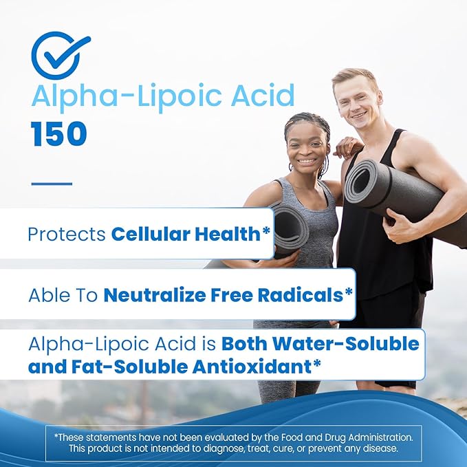 Doctor's Best Alpha-Lipoic Acid 150, Helps 150mg, 120 120 Veggie