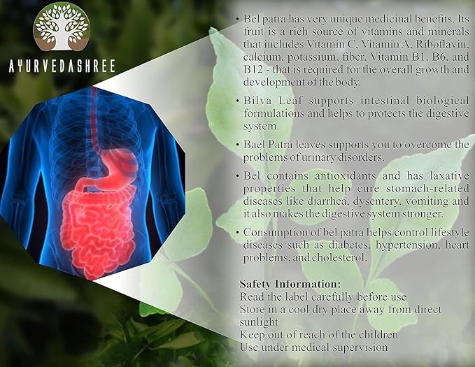 Bilva Powder - Bael Leaves Powder -50 Gm