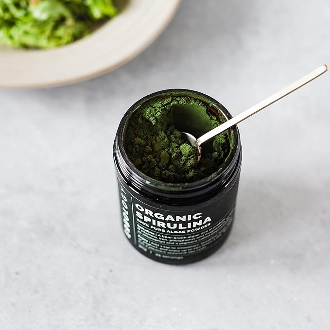 Erbology Organic Spirulina Powder 3.2 oz 45 Servings