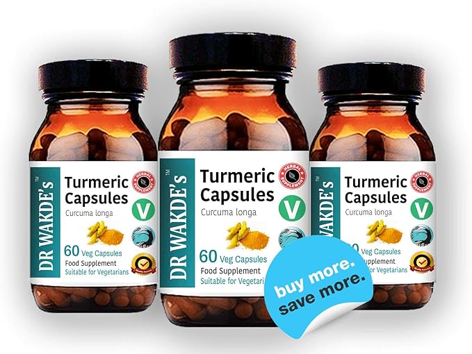 Turmeric Capsules (Curcuma Longa, 60 Veg