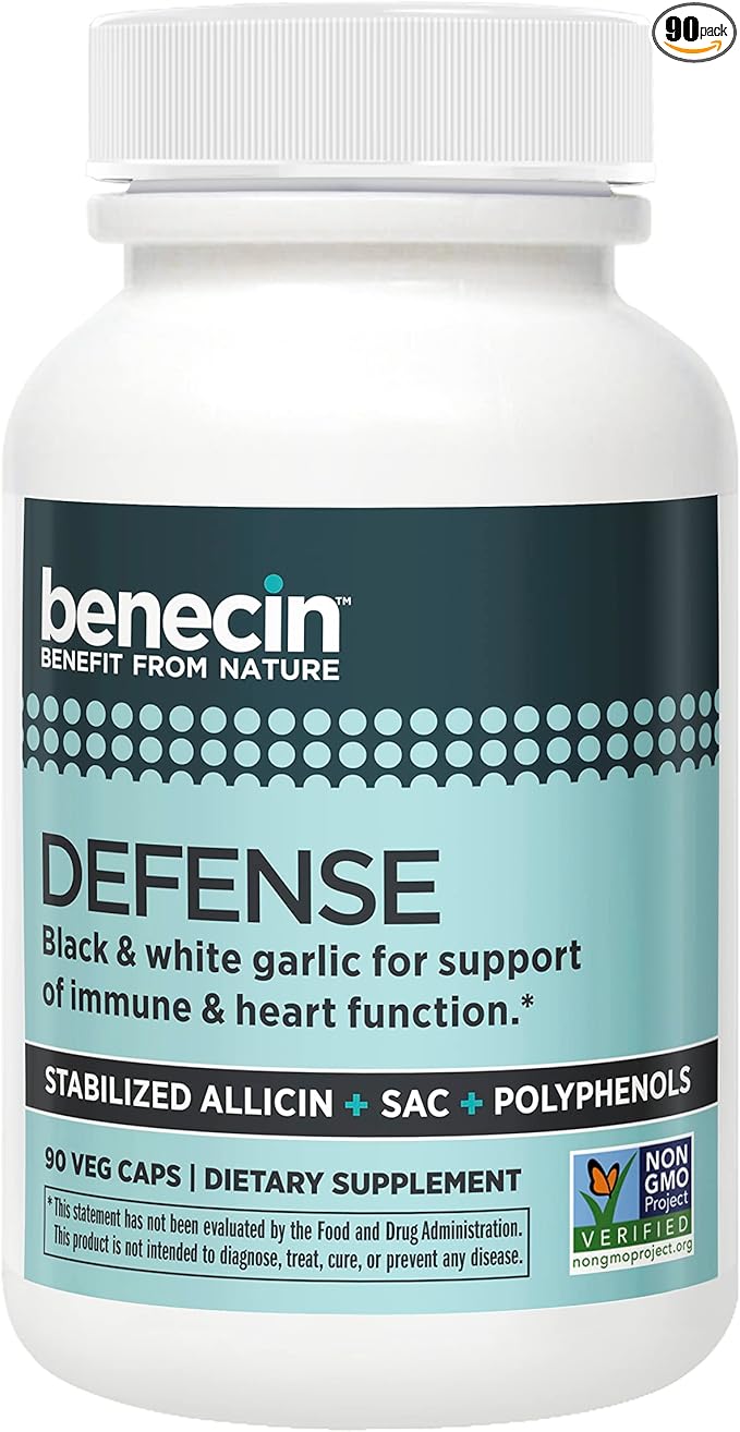 Defense 1500 mcg Stabilized Allicin per Capsule (90)