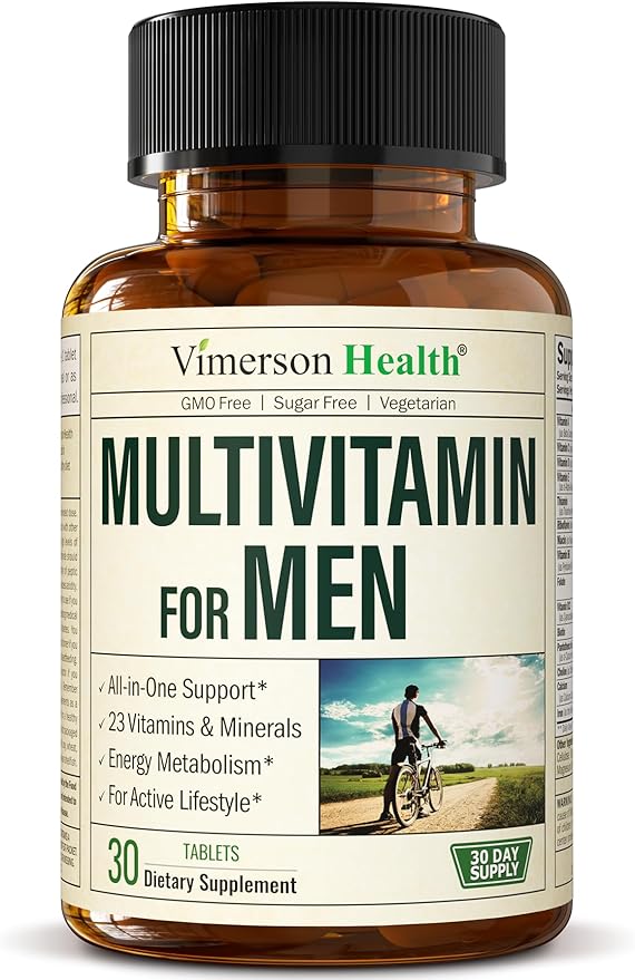 Multivitamin for Men B12, Zinc,
