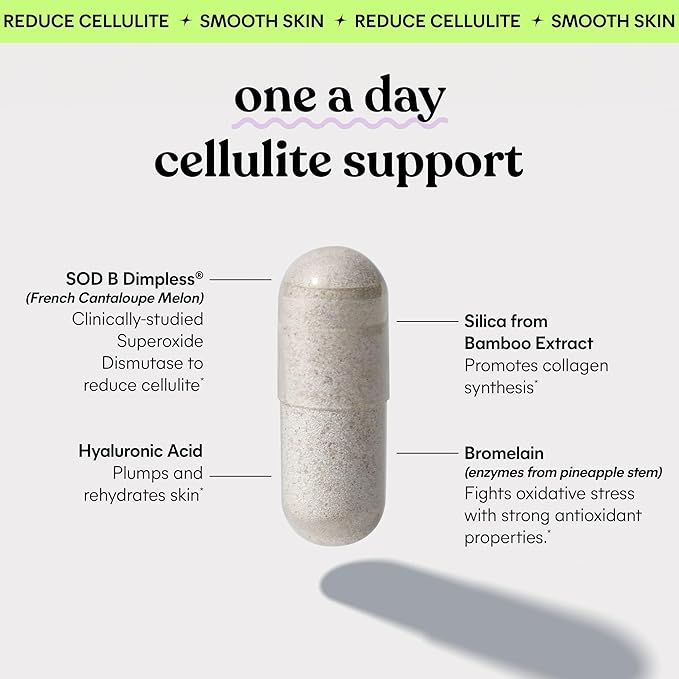 Lemme Smooth Anti Cellulite Capsules 30 Ct