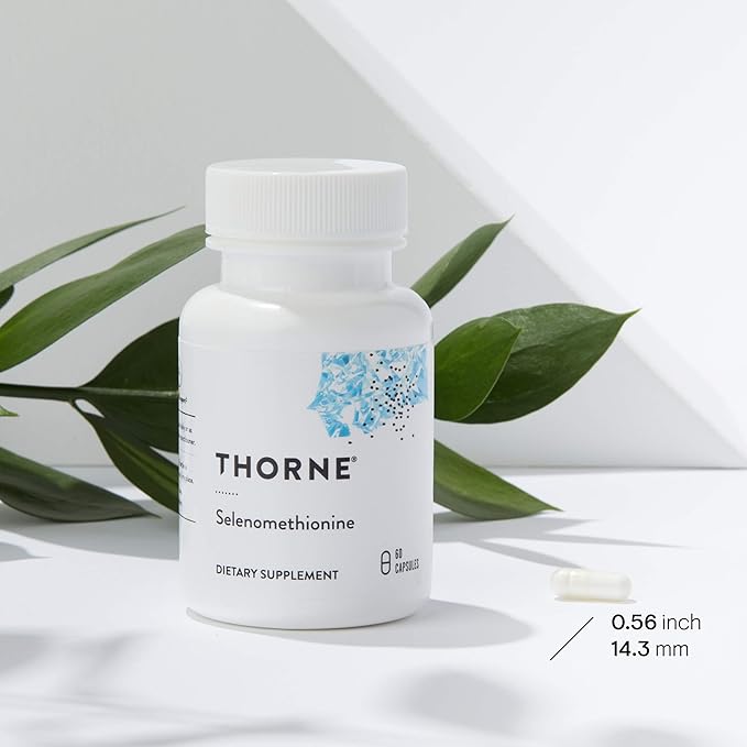 Thorne Selenium - 200 mcg Selenium 60 Capsules