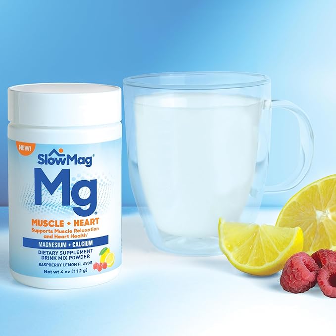 SlowMag® Muscle + Heart, Magnesium & 4 oz
